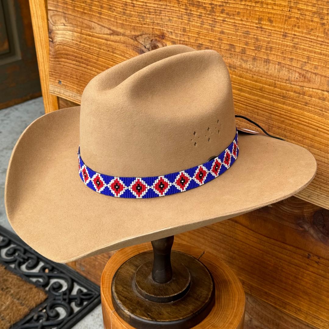 Outback King | Beaded Hat Band | Wide