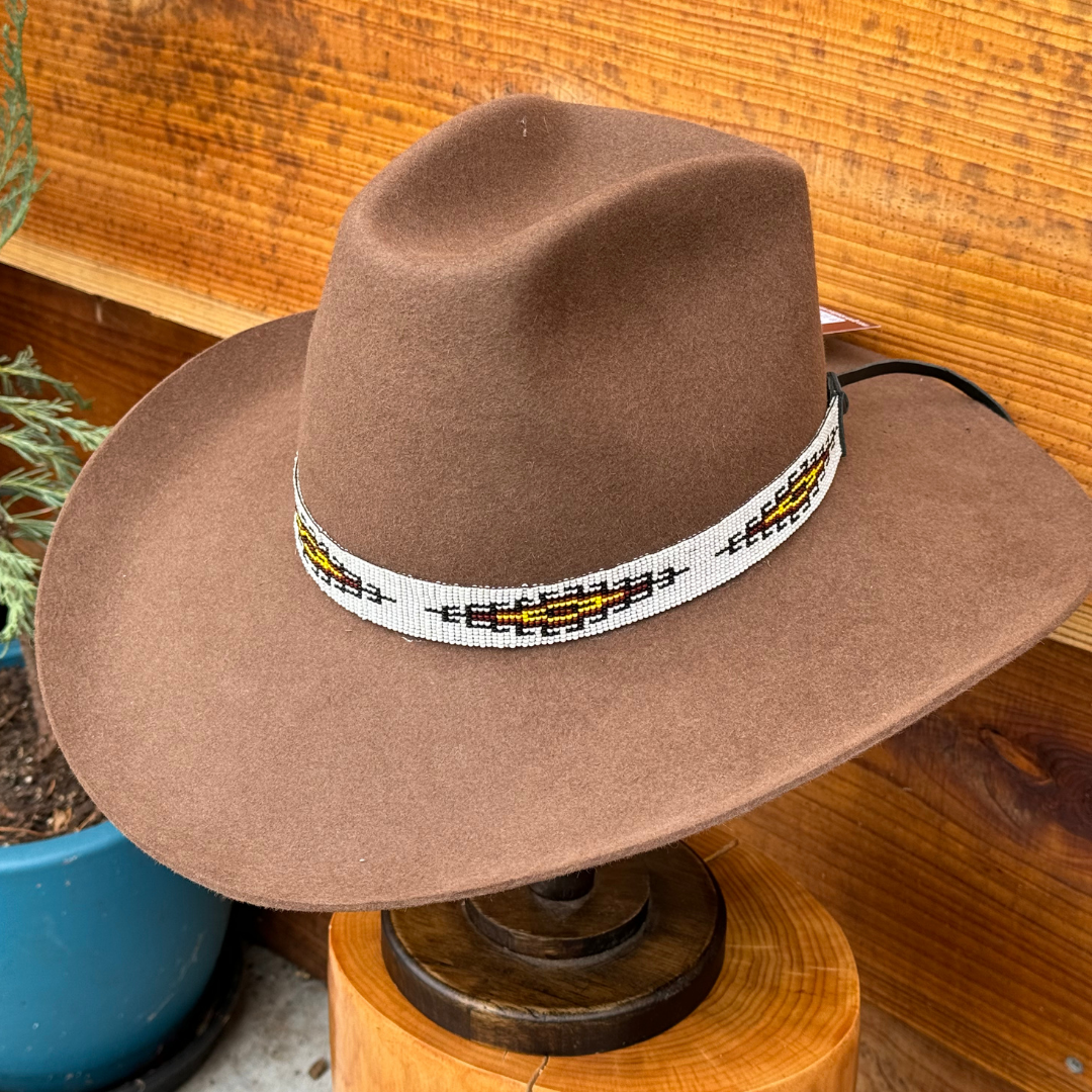 Outback King | Beaded Hat Band | Wide