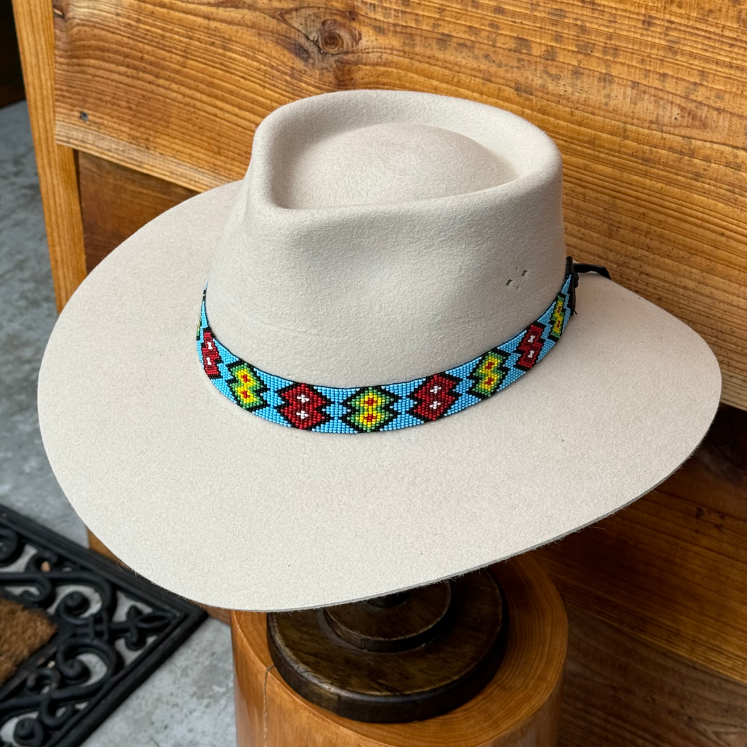Outback King | Beaded Hat Band | Wide