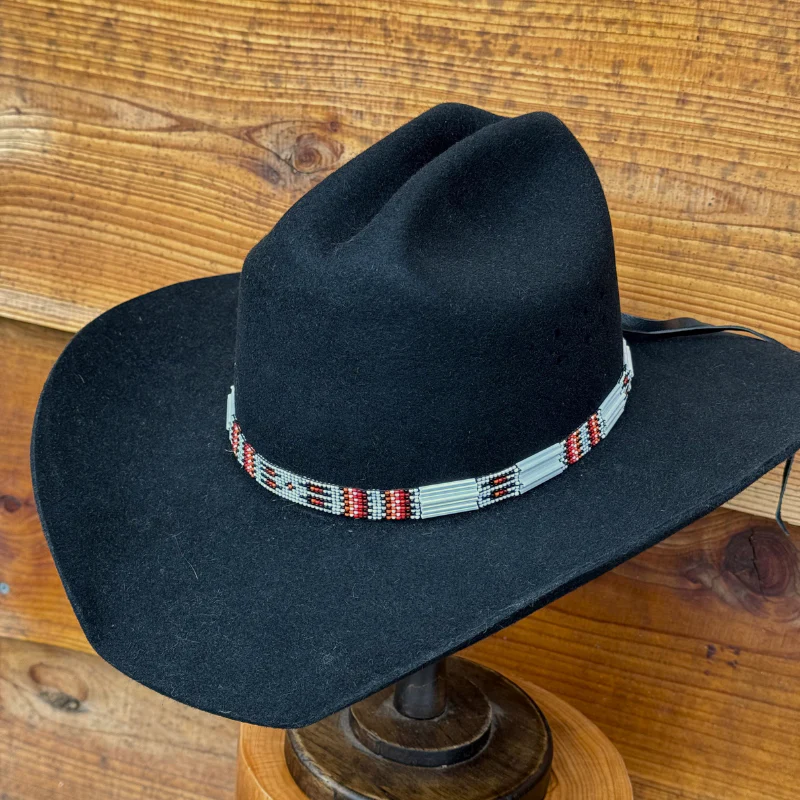 Outback King | Beaded Hat Band | Narrow
