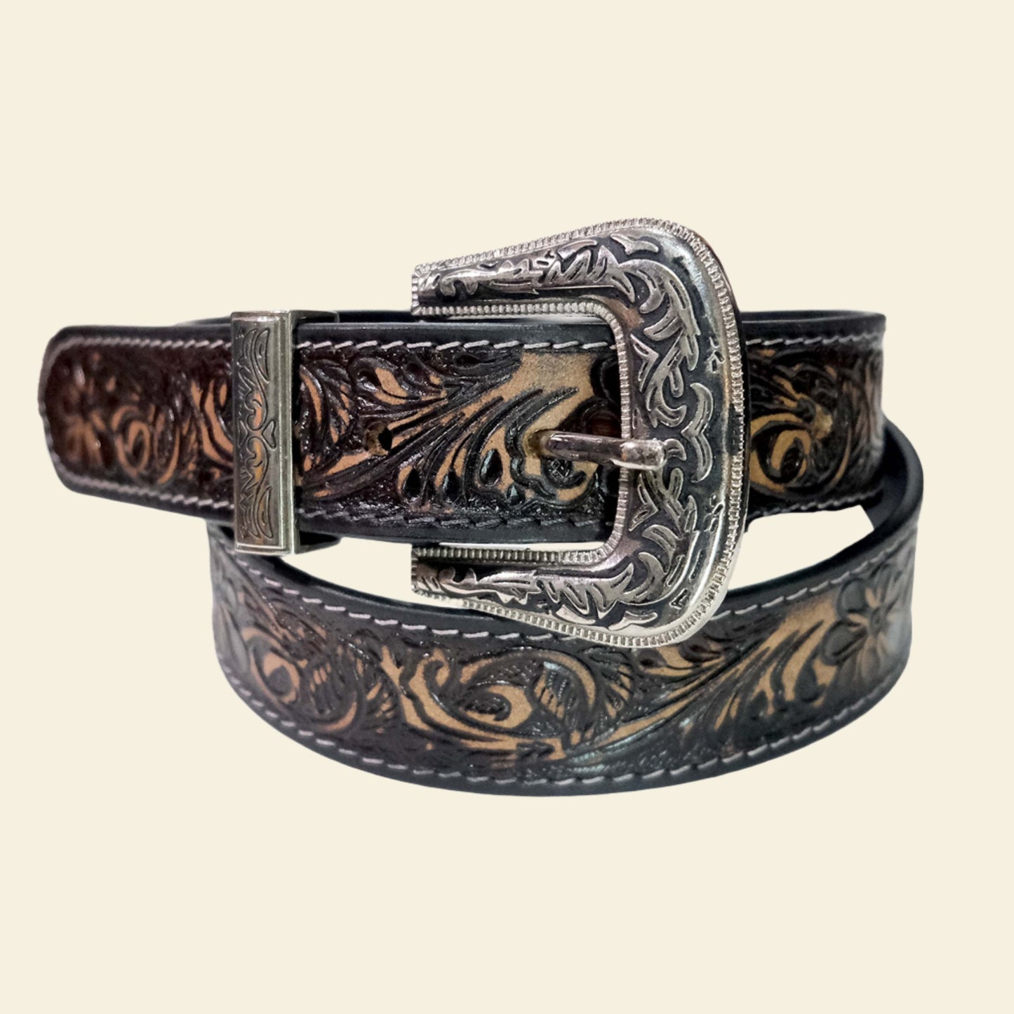 Outback King | Western Belt | Midnight Floral