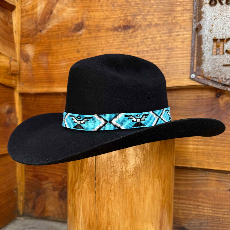 Outback King | Beaded Hat Band | Wide