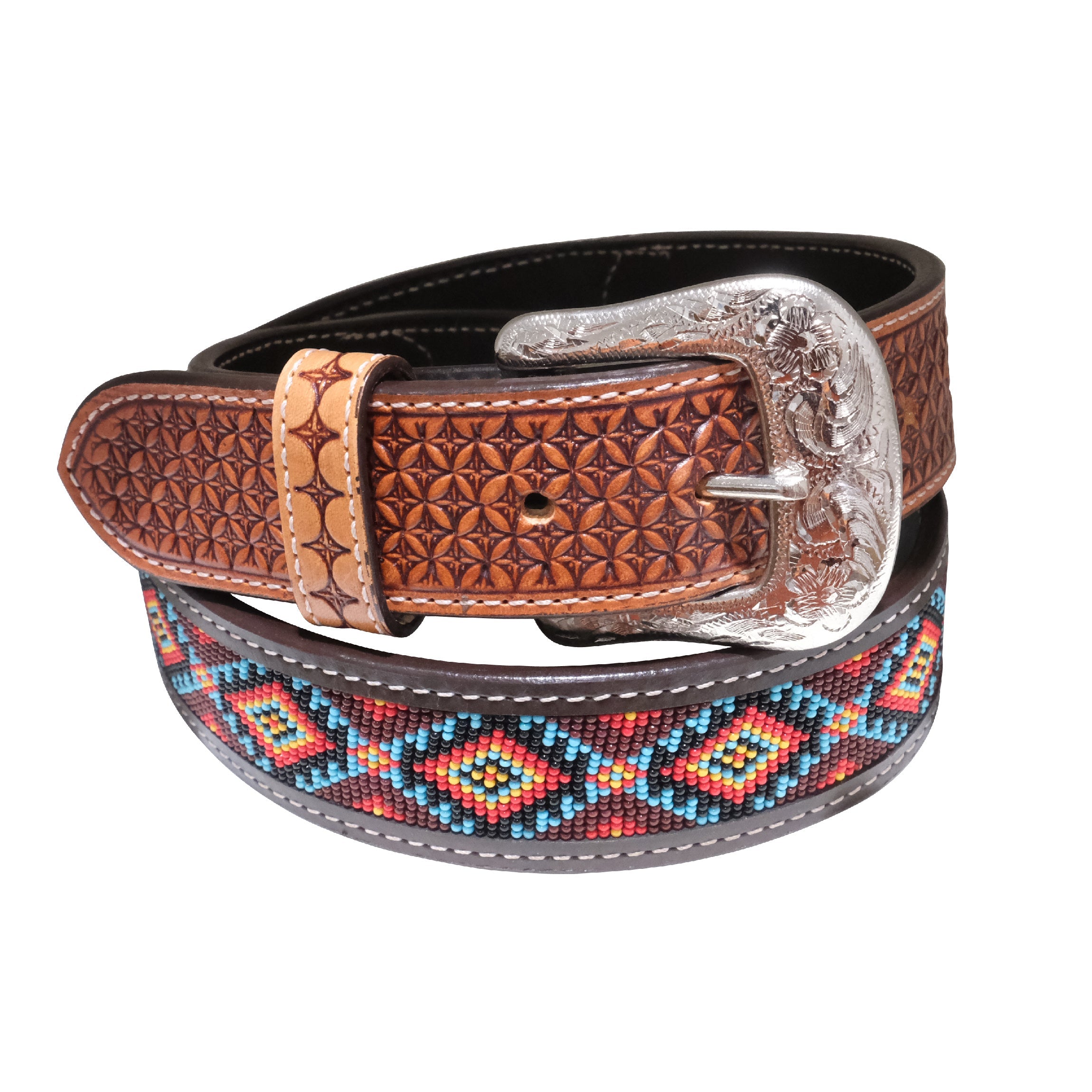 Mens western clearance beaded belts