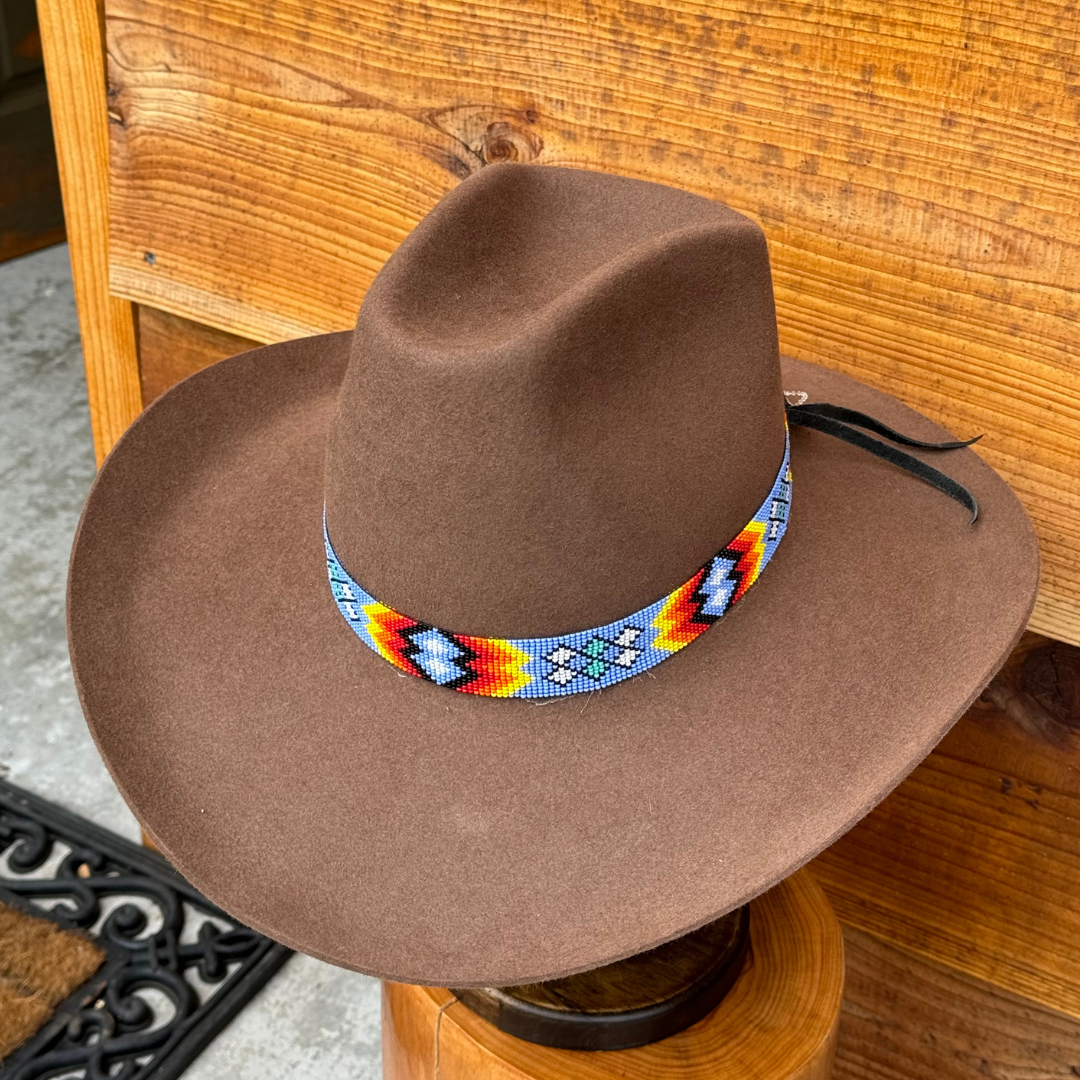 Outback King | Beaded Hat Band | Wide