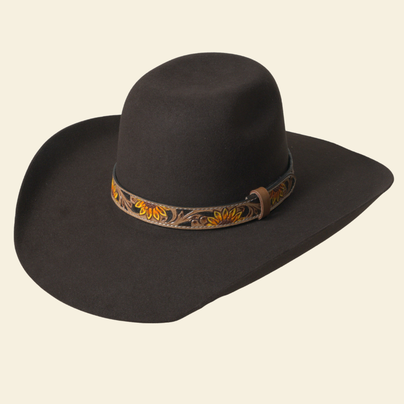 Outback King | Leather Hat Band | Wide