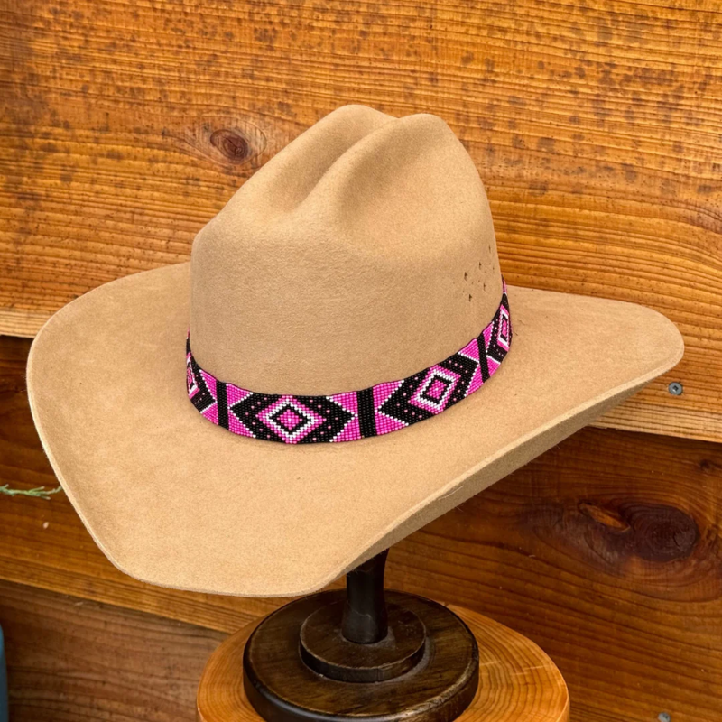 Outback King | Beaded Hat Band | Wide