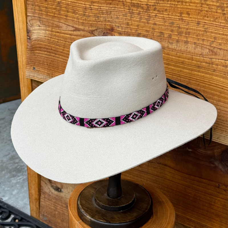 Outback King | Beaded Hat Band | Narrow
