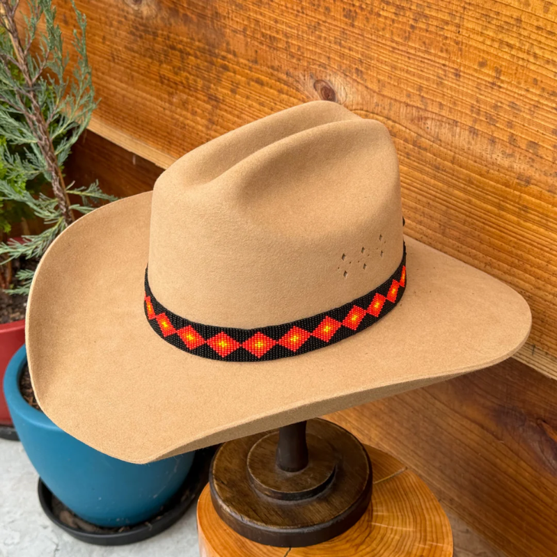 Outback King | Beaded Hat Band | Wide