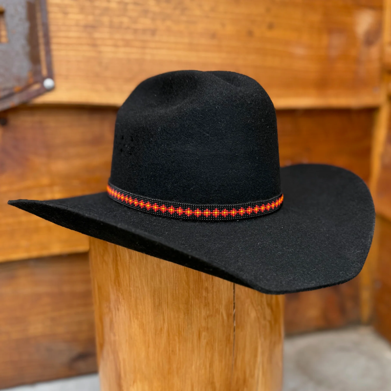 Outback King | Beaded Hat Band | Narrow