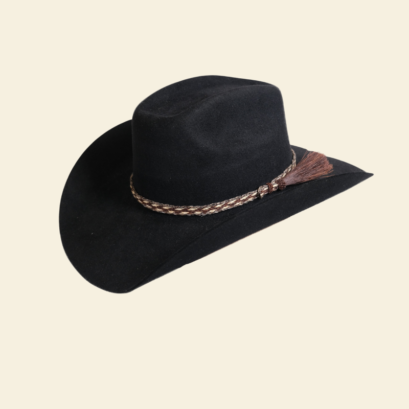 Outback King | Horsehair Hat Band | with Tassel