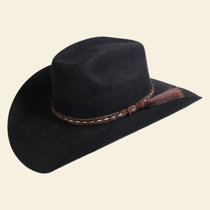 Outback King | Horsehair Hat Band | with Tassel
