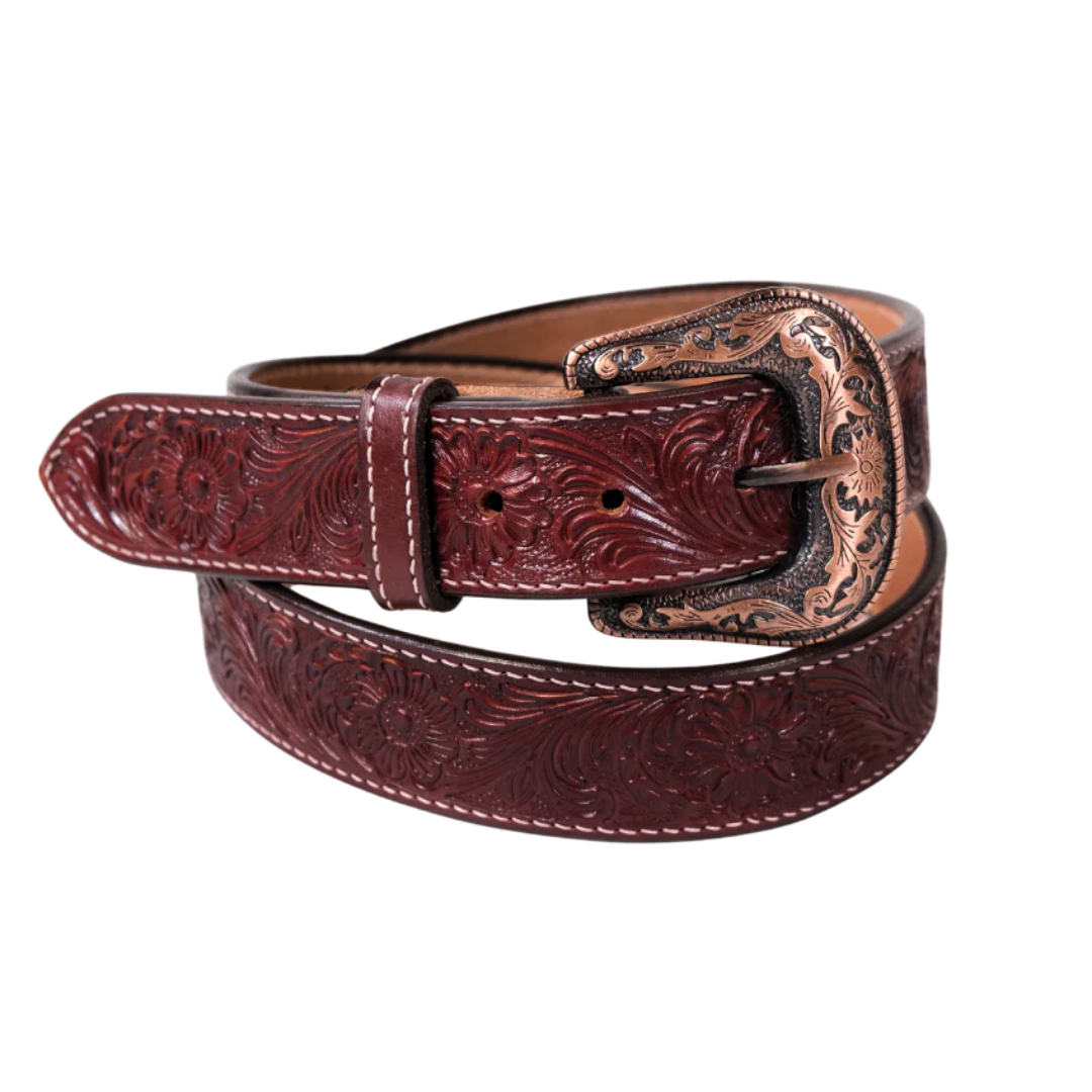 Outback King | Premium Western Belt | Indian Cherry