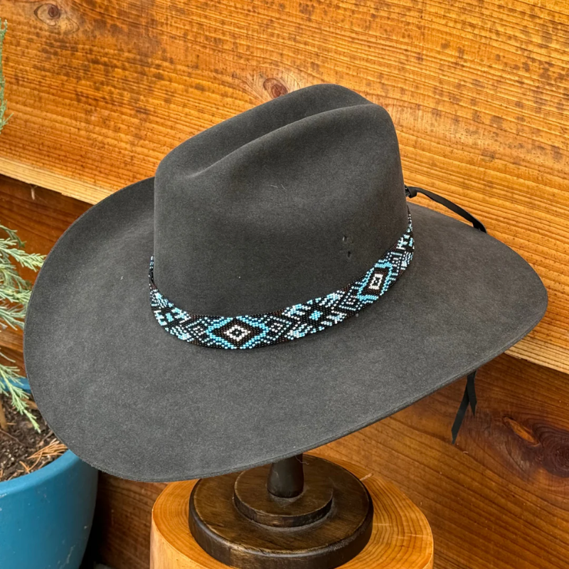 Outback King | Beaded Hat Band | Wide