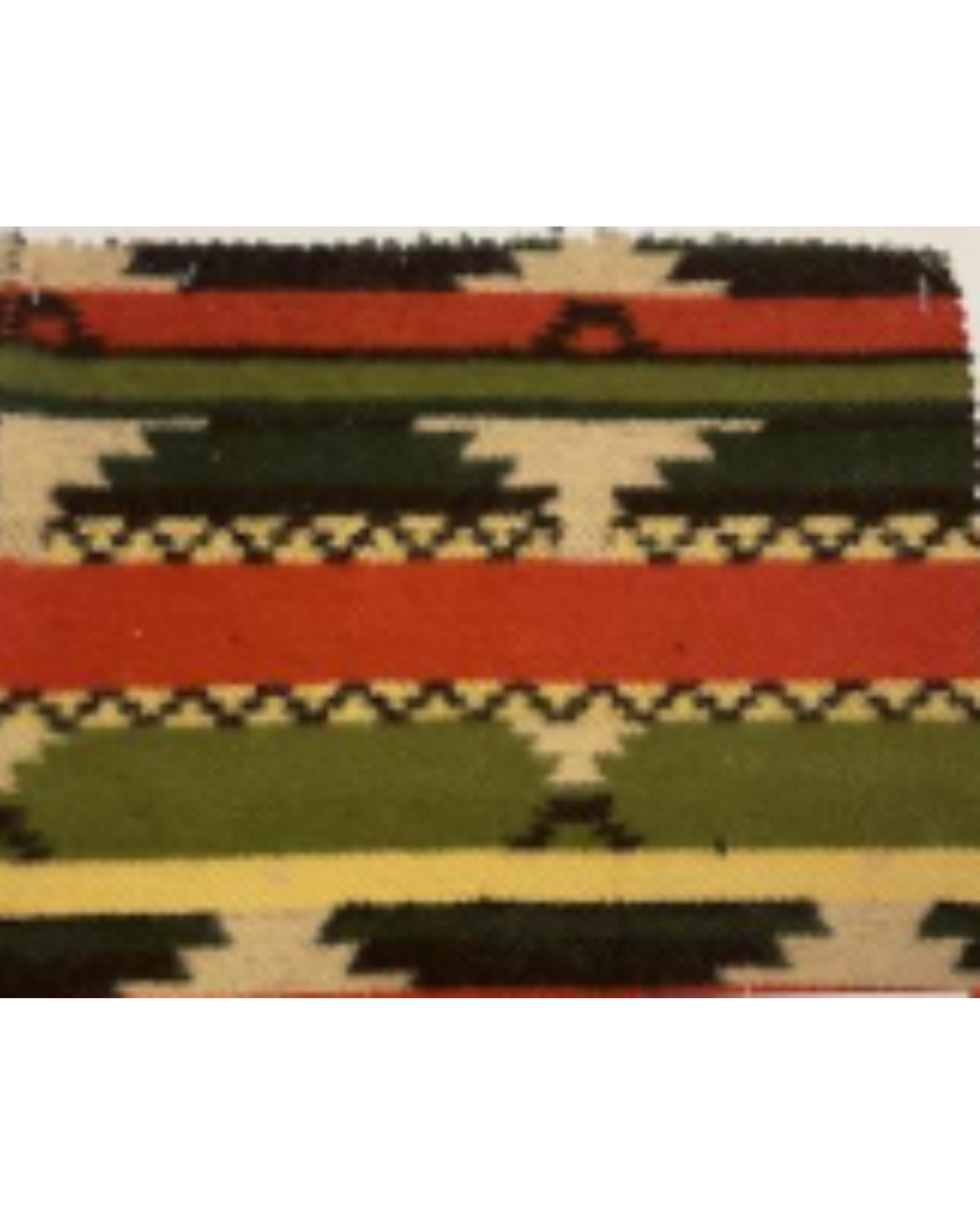 Outback King | Men's Frontier Shirt | Navaho Green/Red Flannel