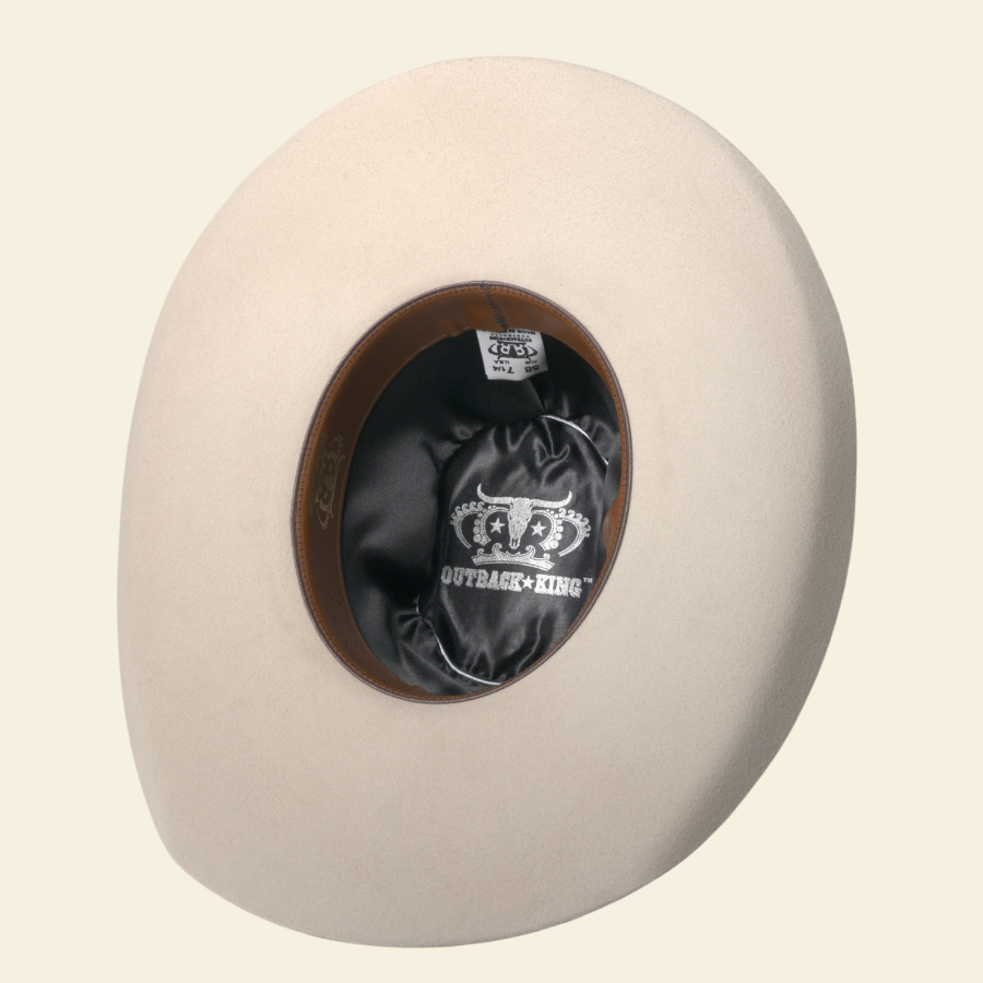 Outback King | Cool Hand | Premium Furfelt | Buckskin