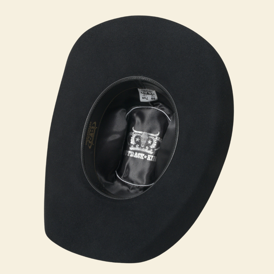 Outback King | Makin' Time | Premium Furfelt | Black
