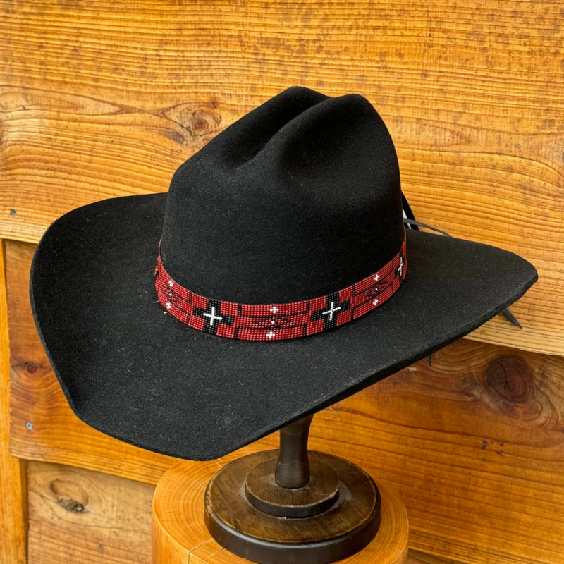 Outback King | Beaded Hat Band | Wide