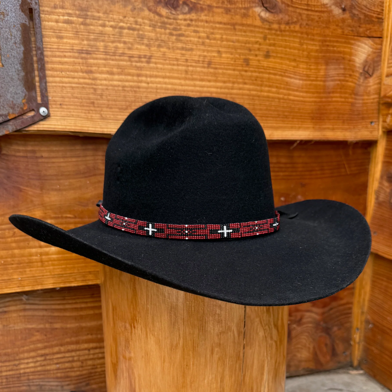 Outback King | Beaded Hat Band | Narrow