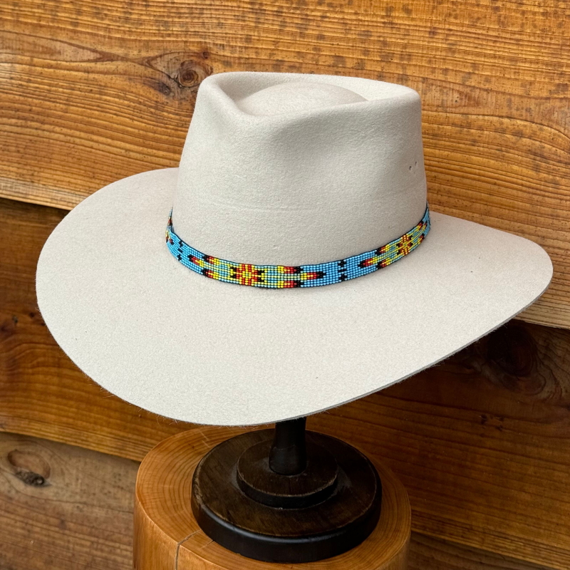 Outback King | Beaded Hat Band | Narrow