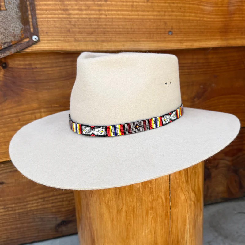 Outback King | Beaded Hat Band | Narrow
