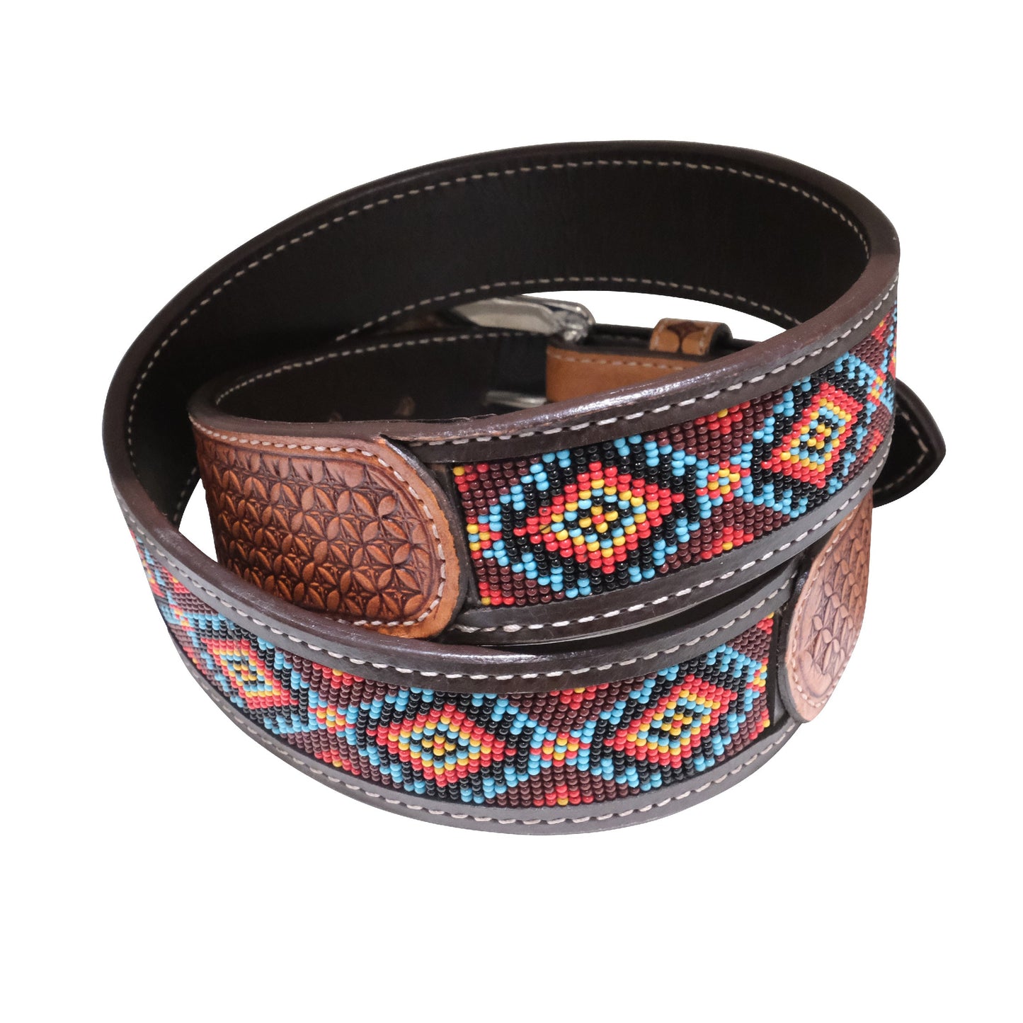 Outback King | Navaho Diamond Beaded Western Belt