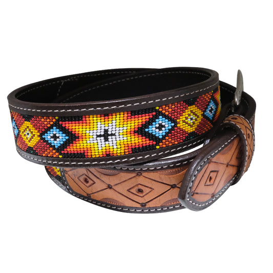 Outback King | Bright Star Beaded Western Belt