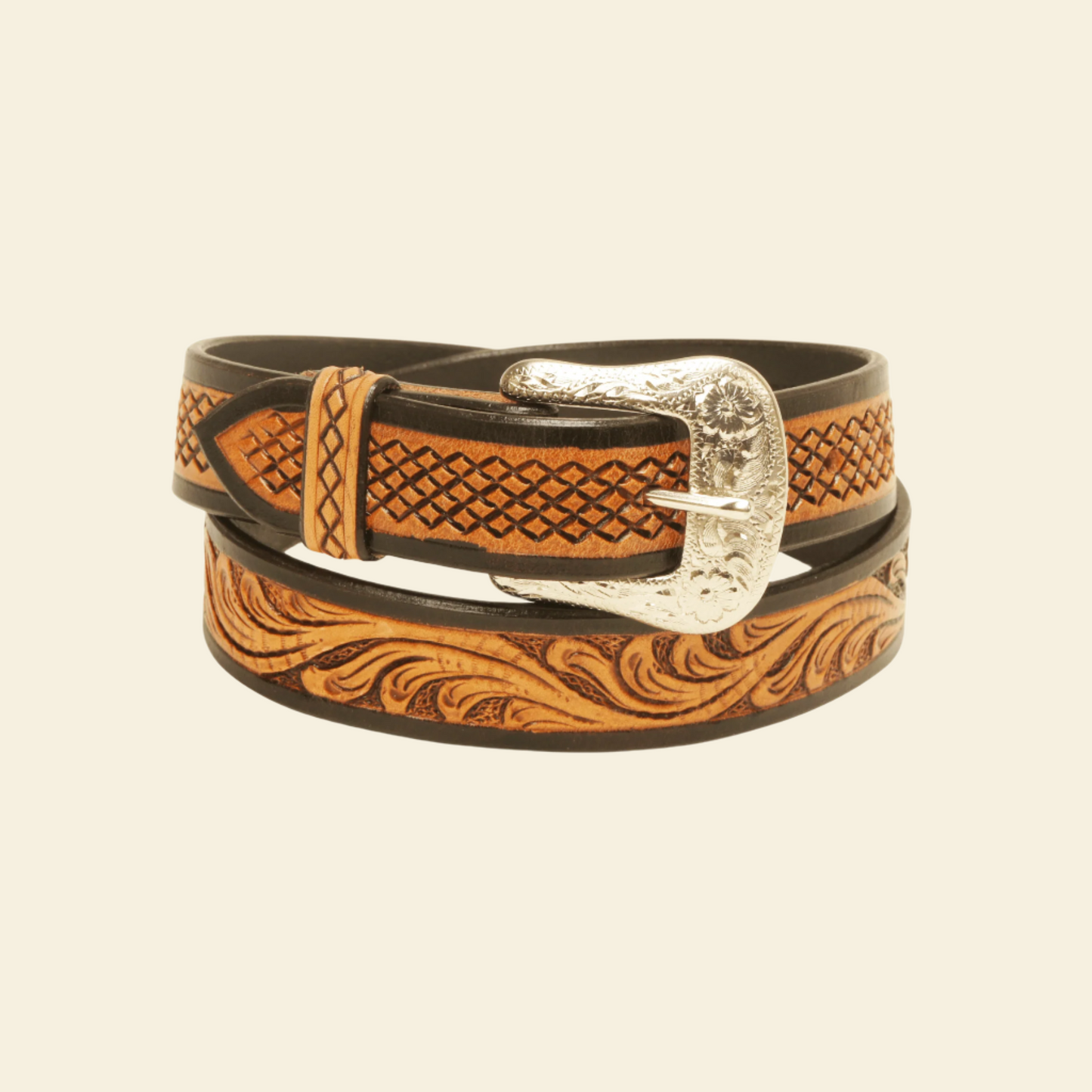 Outback King | Scrolled Junior Western Belt