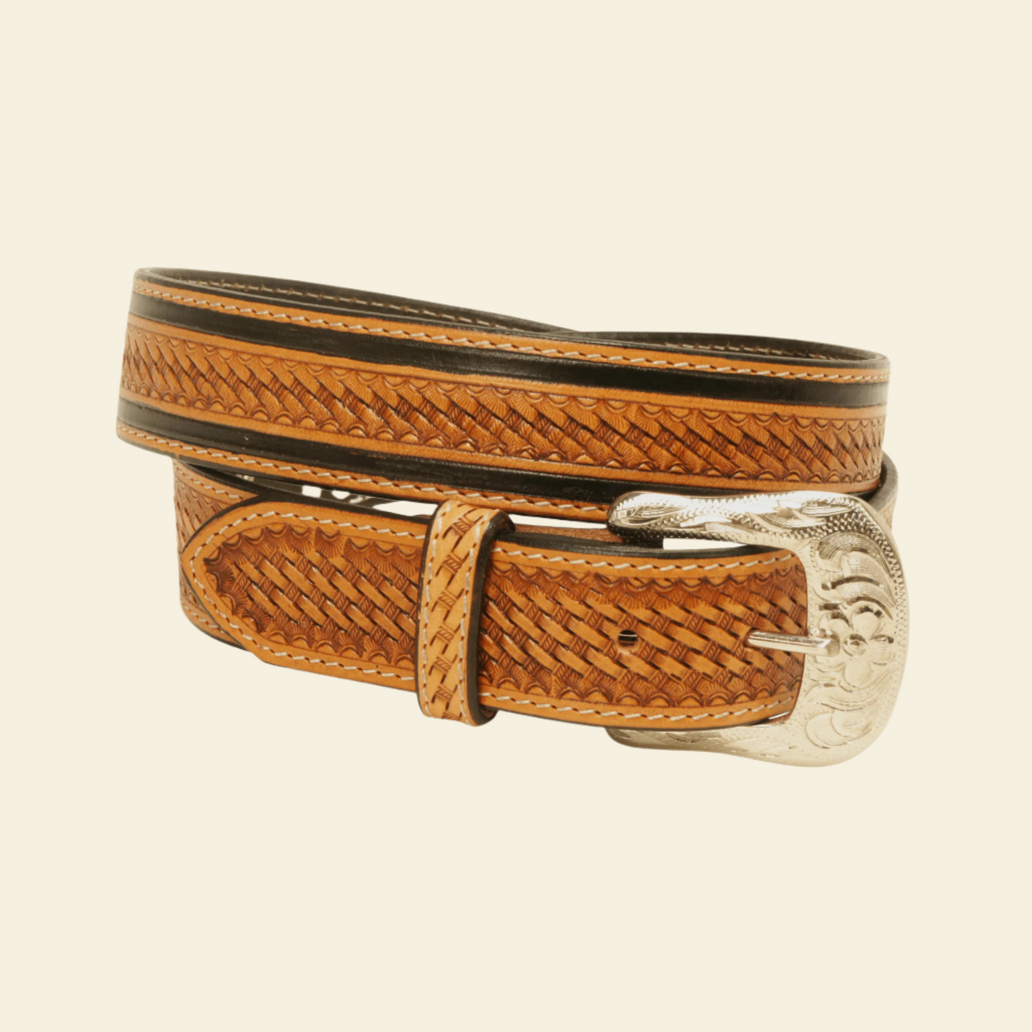 Outback King | Studded Dots Western Belt